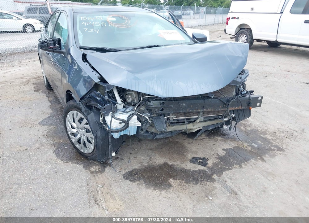 2019 TOYOTA COROLLA LE VIN: 2T1BURHE3KC139579