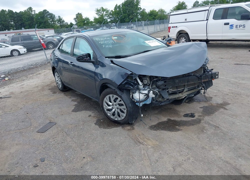 2019 TOYOTA COROLLA LE VIN: 2T1BURHE3KC139579