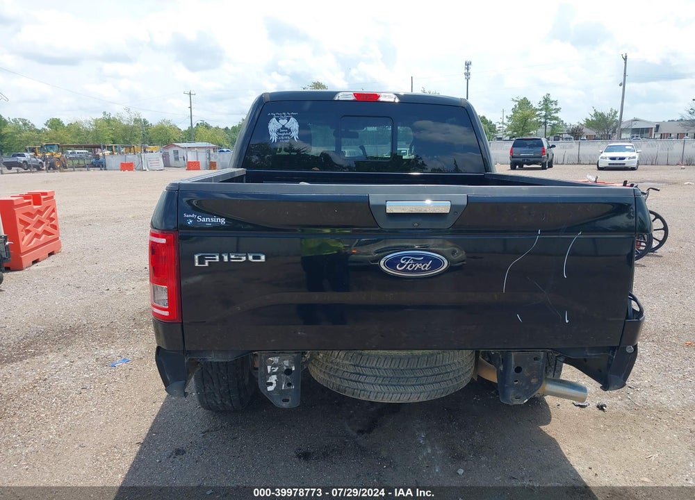 2017 FORD F-150 XLT VIN: 1FTEW1CF4HFB06499