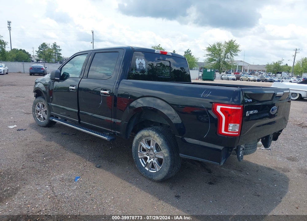 2017 FORD F-150 XLT VIN: 1FTEW1CF4HFB06499