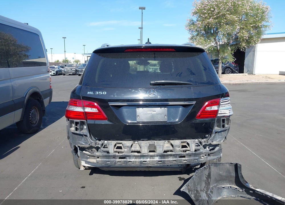 2015 MERCEDES-BENZ ML 350 VIN: 4JGDA5JB7FA573066
