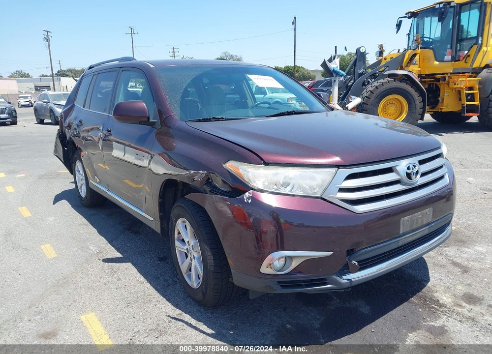 2012 TOYOTA HIGHLANDER VIN: 5TDZA3EH5CS020945