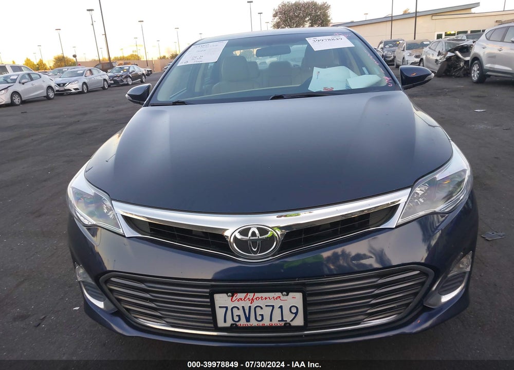 2014 TOYOTA AVALON LIMITED/XLE/XLE PREMIUM/XLE TOURING VIN: 4T1BK1EB7EU107092