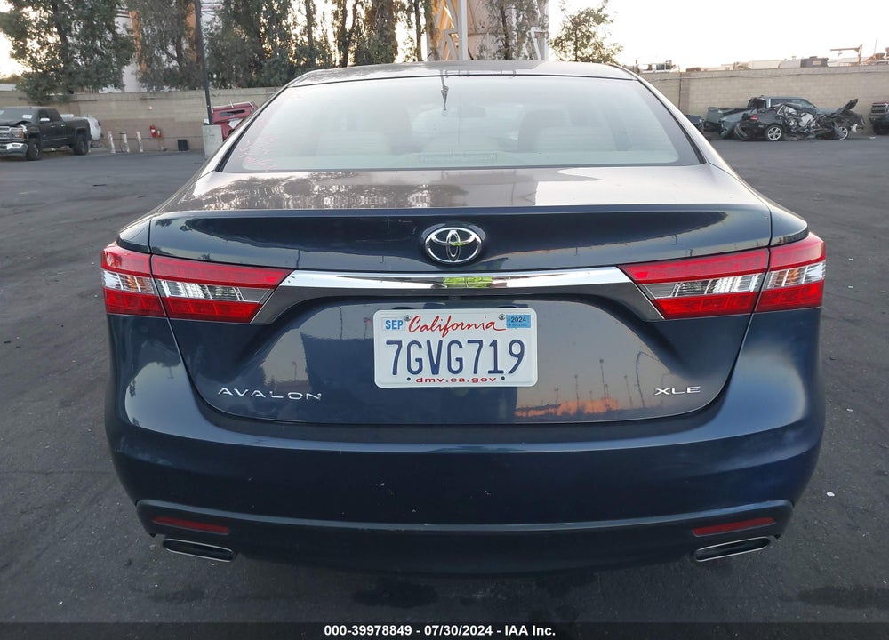 2014 TOYOTA AVALON LIMITED/XLE/XLE PREMIUM/XLE TOURING VIN: 4T1BK1EB7EU107092
