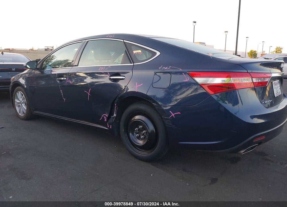 2014 TOYOTA AVALON LIMITED/XLE/XLE PREMIUM/XLE TOURING VIN: 4T1BK1EB7EU107092