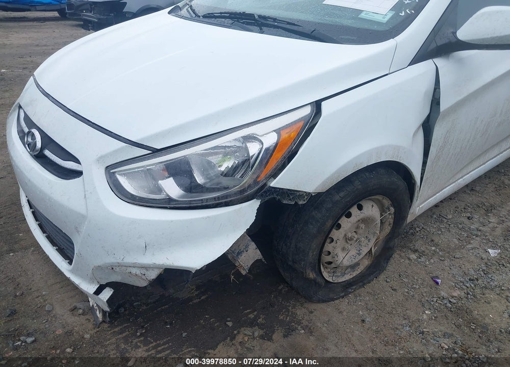 2016 HYUNDAI ACCENT SE VIN: KMHCT4AE8GU966195