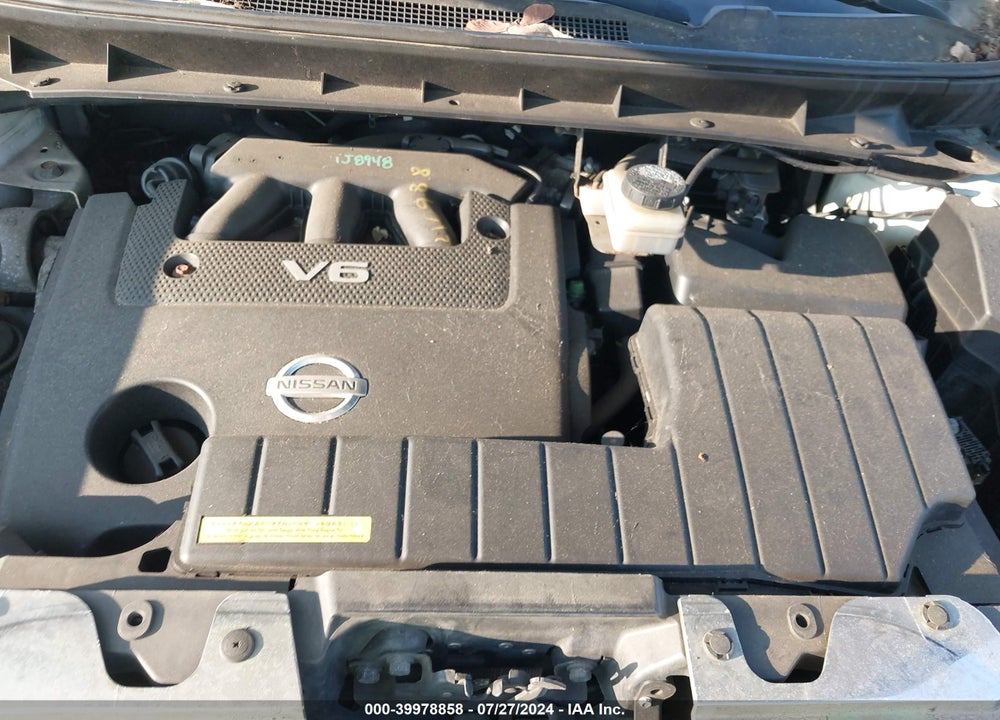 2013 NISSAN MURANO SL VIN: JN8AZ1MW8DW311472