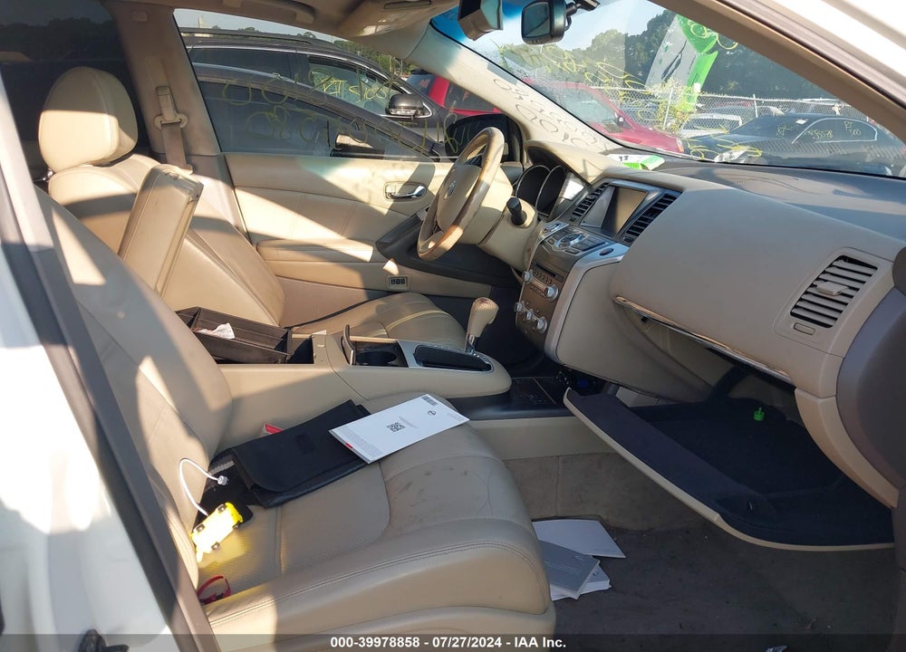 2013 NISSAN MURANO SL VIN: JN8AZ1MW8DW311472