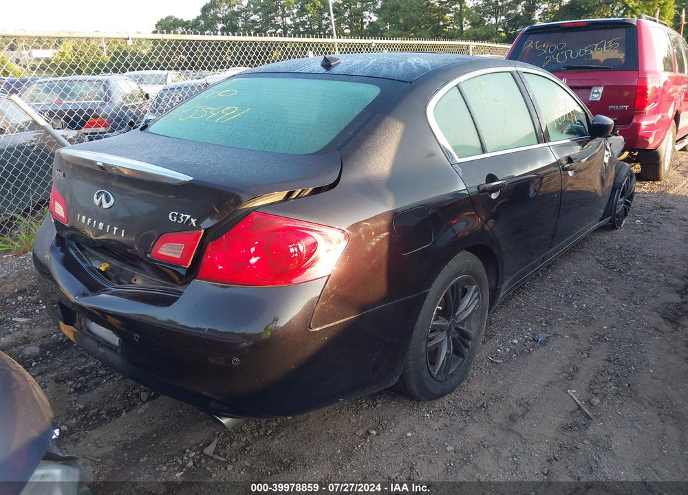 2013 INFINITI G37X VIN: JN1CV6AR1DM354254