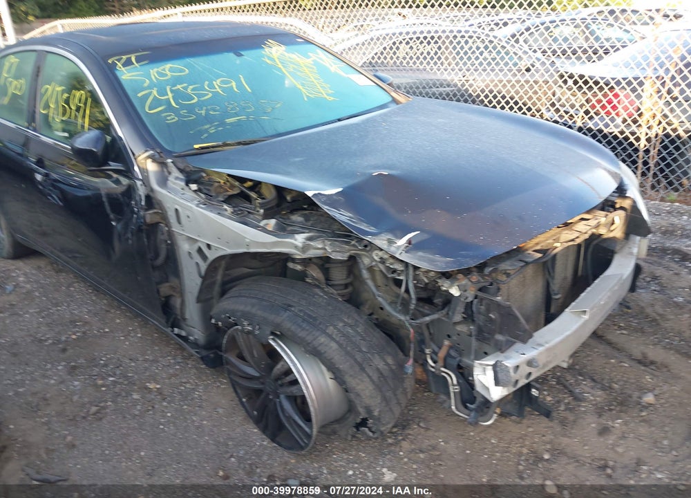2013 INFINITI G37X VIN: JN1CV6AR1DM354254
