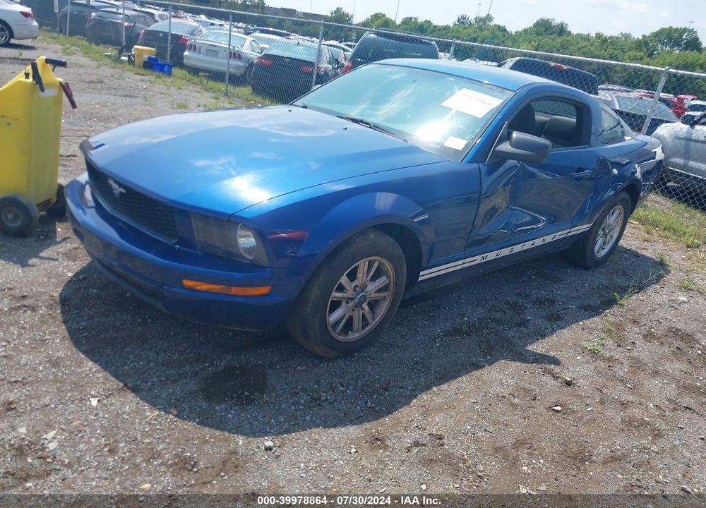 2008 FORD MUSTANG V6 DELUXE/V6 PREMIUM VIN: 1ZVHT80NX85111395