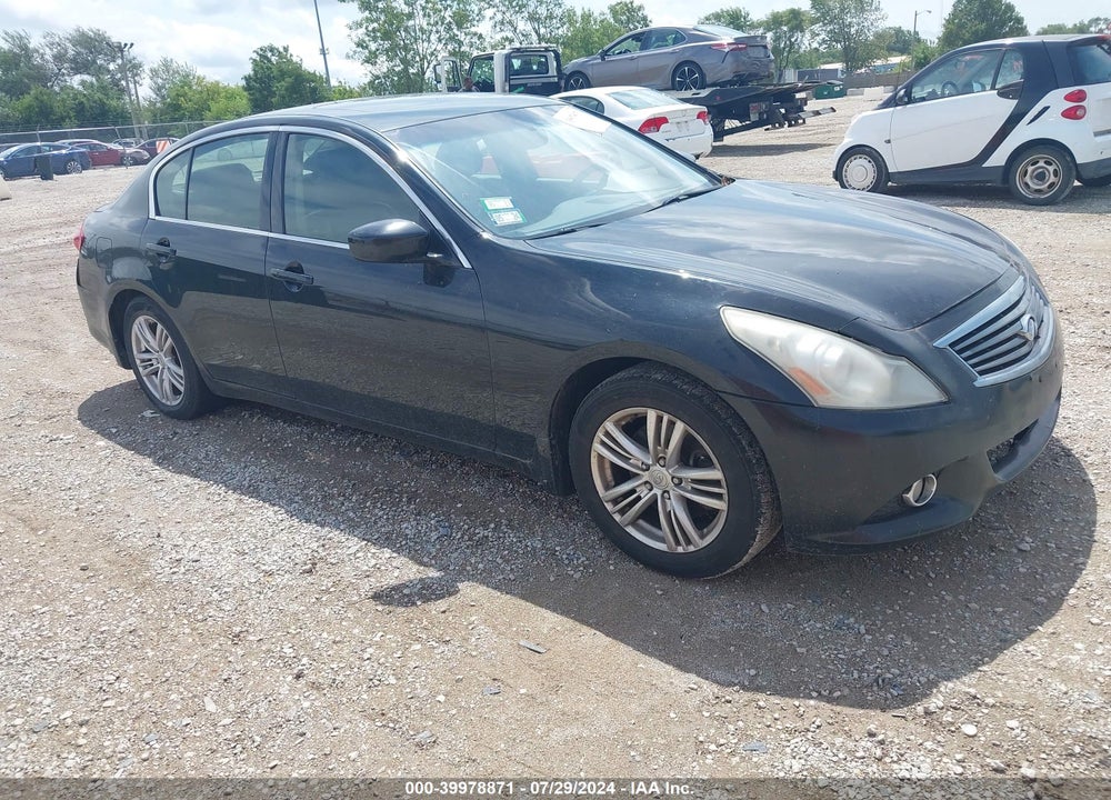 2011 INFINITI G37X VIN: JN1CV6AR1BM412604