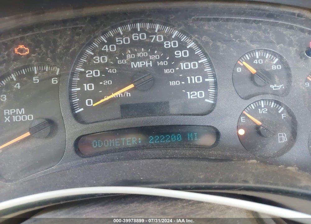 2005 CHEVROLET SILVERADO 2500HD LS VIN: 1GCHK23U95F932659