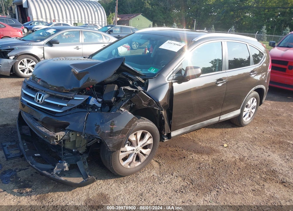 2014 HONDA CR-V EX-L VIN: 2HKRM4H70EH692436