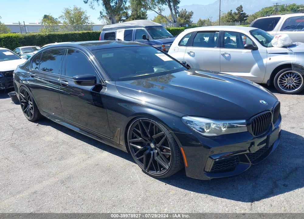 2016 BMW 740I VIN: WBA7E2C51GG548350
