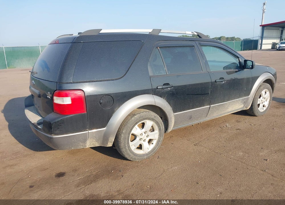 2007 FORD FREESTYLE SEL VIN: 1FMZK02127GA09917