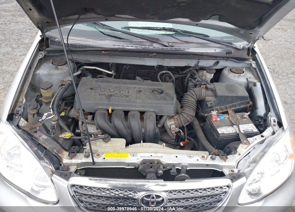 2007 TOYOTA COROLLA VIN: 2T1BR32E67C845623