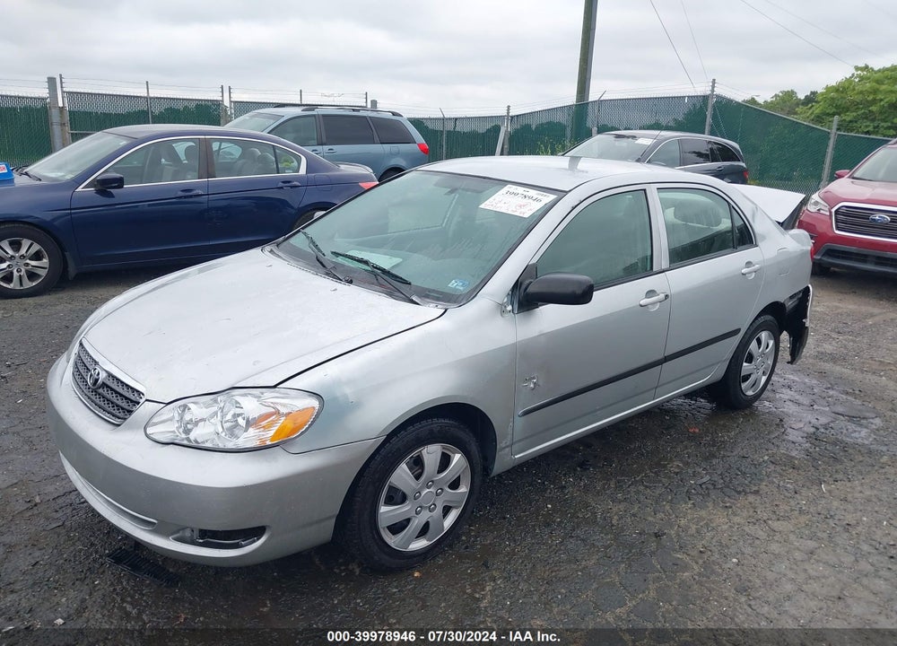 2007 TOYOTA COROLLA VIN: 2T1BR32E67C845623