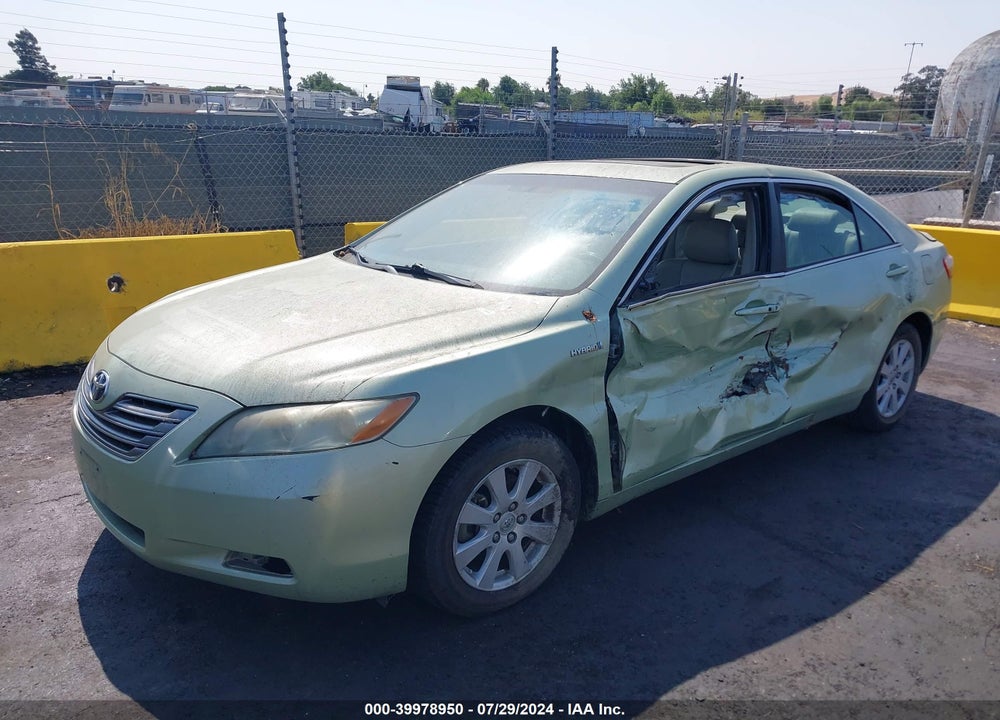 2009 TOYOTA CAMRY HYBRID VIN: 4T1BB46K59U094655