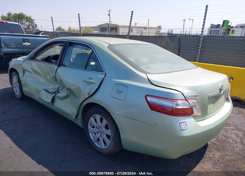 2009 TOYOTA CAMRY HYBRID VIN: 4T1BB46K59U094655
