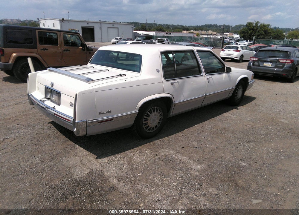 1991 CADILLAC DEVILLE VIN: 1G6CD53B6M4316760