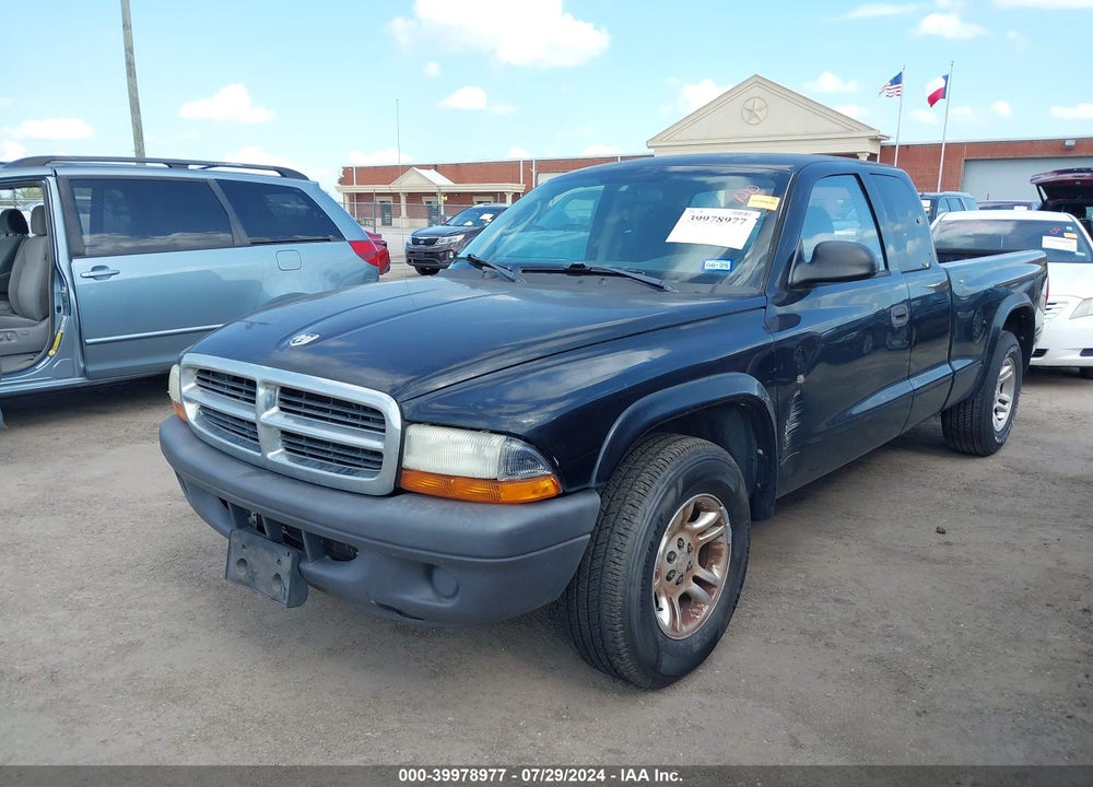 2004 DODGE DAKOTA VIN: 1D7GL12K54S589475
