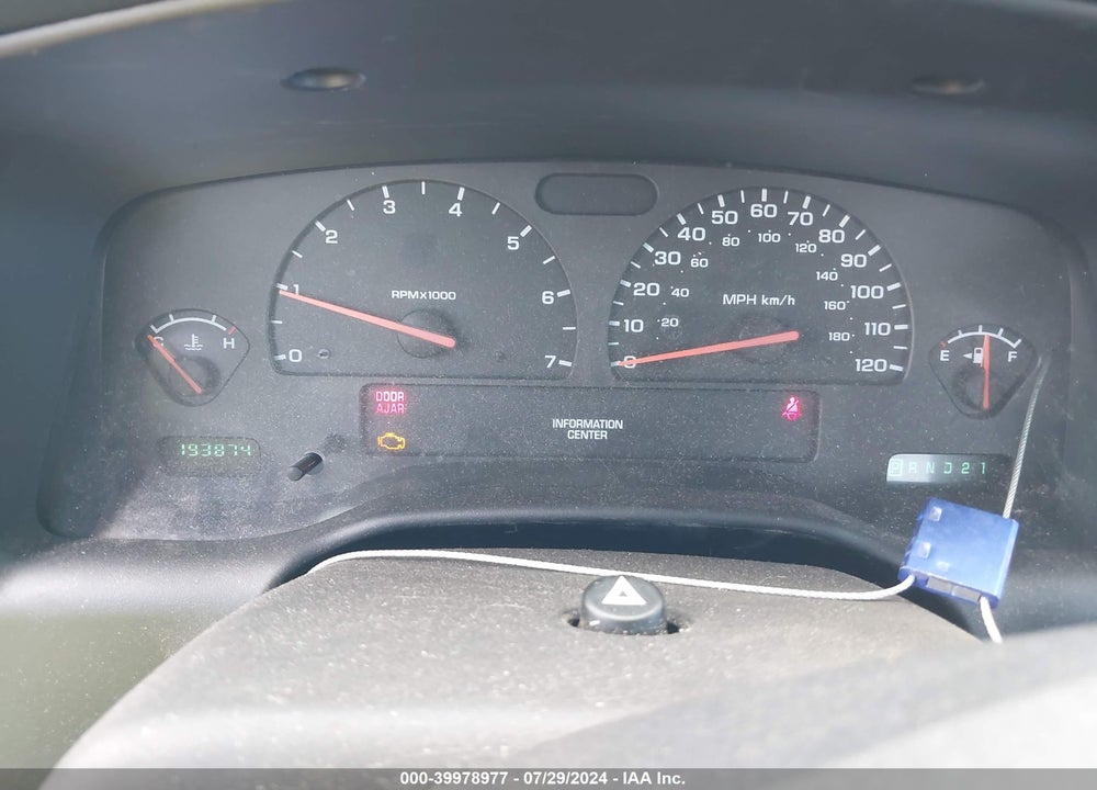 2004 DODGE DAKOTA VIN: 1D7GL12K54S589475