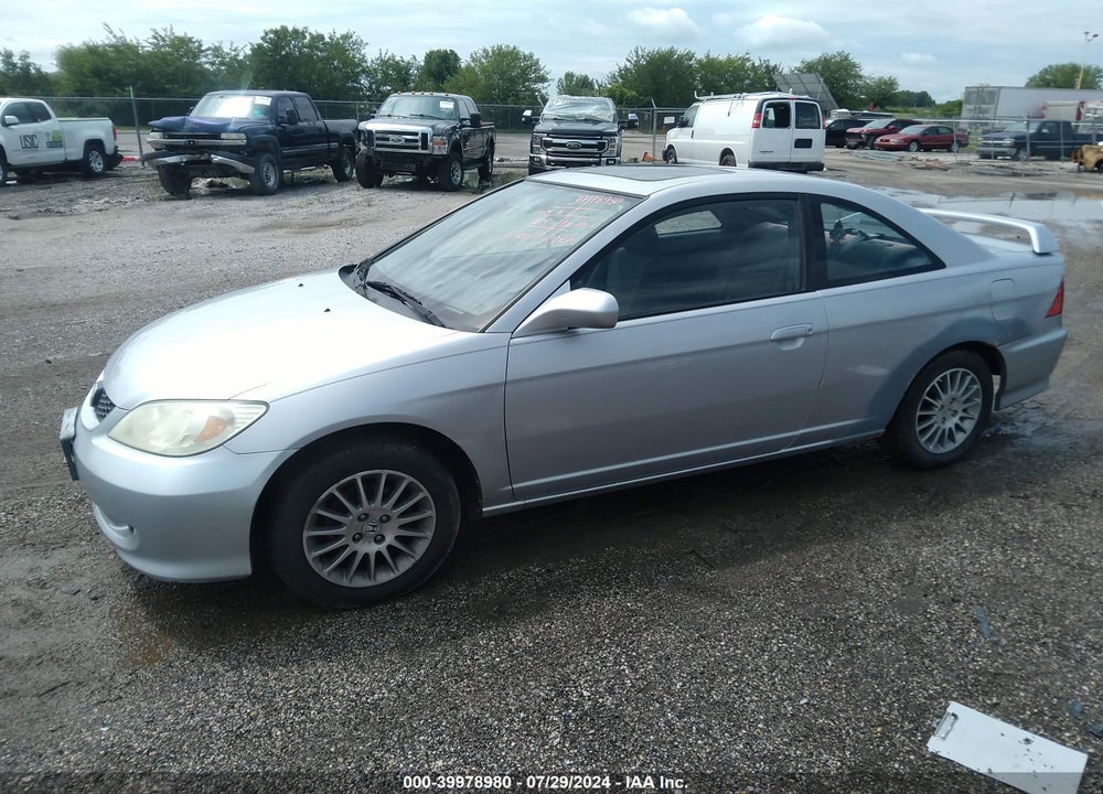2005 HONDA CIVIC EX VIN: 1HGEM22965L069039