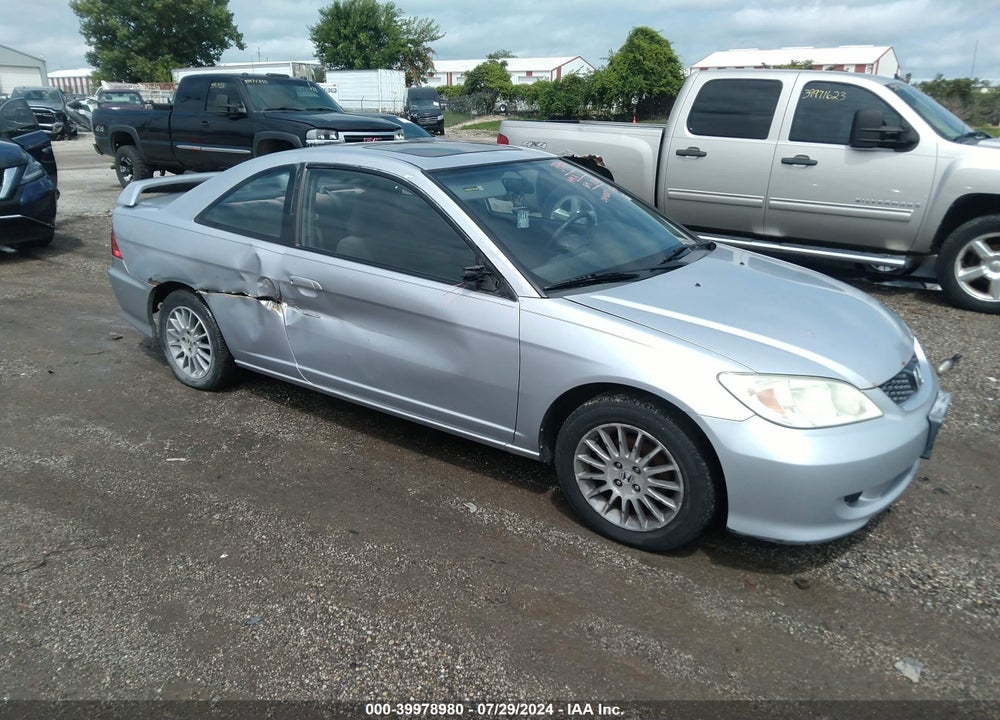 2005 HONDA CIVIC EX VIN: 1HGEM22965L069039