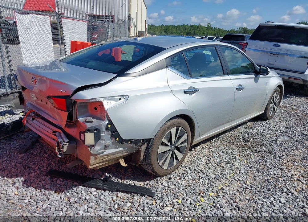 2021 NISSAN ALTIMA SV FWD VIN: 1N4BL4DV1MN406574