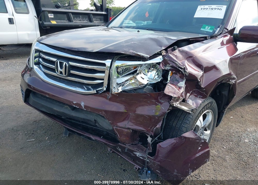 2014 HONDA PILOT EX-L VIN: 5FNYF4H55EB055657