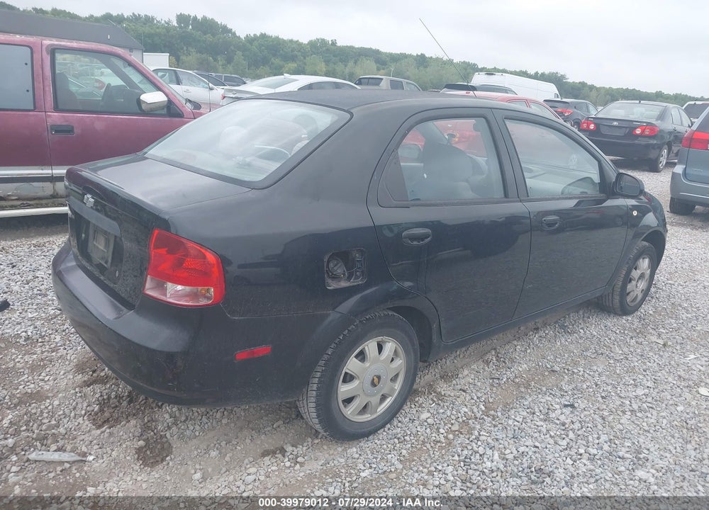 2005 CHEVROLET AVEO LT VIN: KL1TG526X5B413392