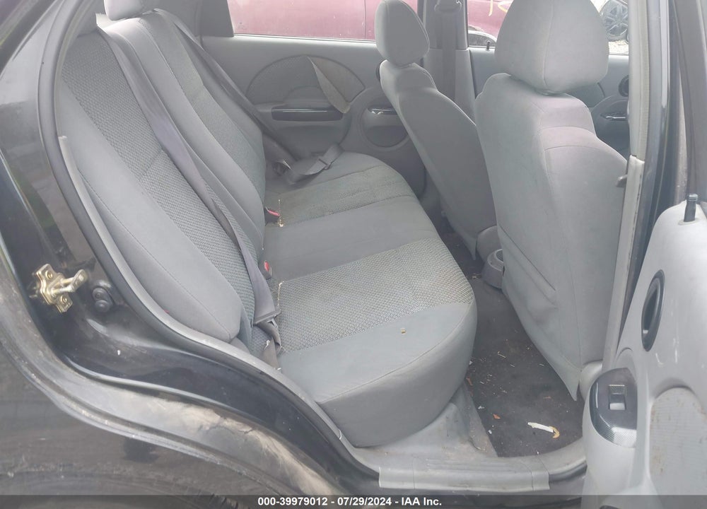 2005 CHEVROLET AVEO LT VIN: KL1TG526X5B413392