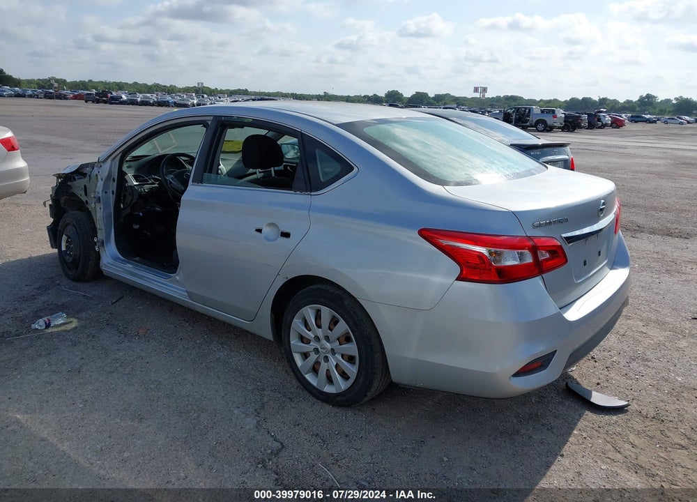 2017 NISSAN SENTRA S VIN: 3N1AB7AP5HY255234
