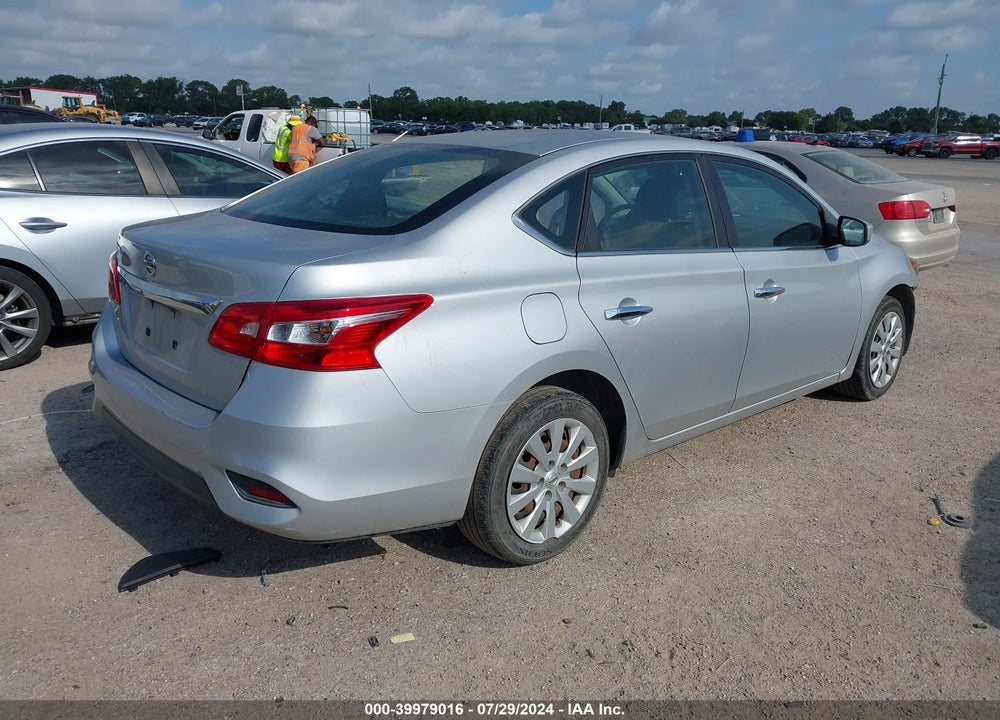 2017 NISSAN SENTRA S VIN: 3N1AB7AP5HY255234