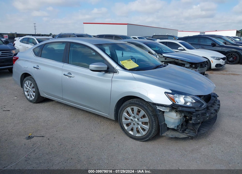 2017 NISSAN SENTRA S VIN: 3N1AB7AP5HY255234