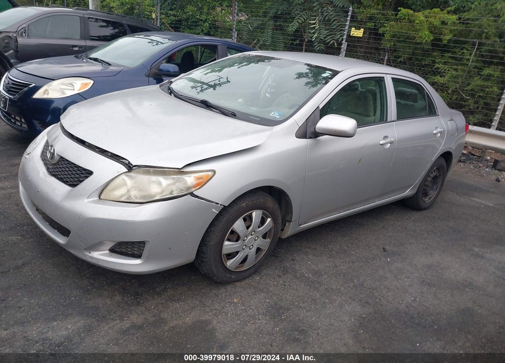 2009 TOYOTA COROLLA VIN: JTDBL40E999065621