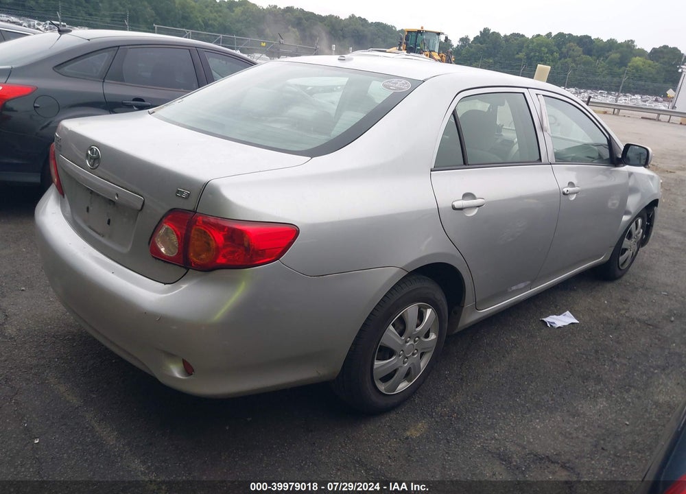 2009 TOYOTA COROLLA VIN: JTDBL40E999065621