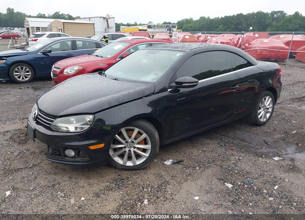 2013 VOLKSWAGEN EOS KOMFORT/SPORT VIN: WVWBW8AH4DV001137