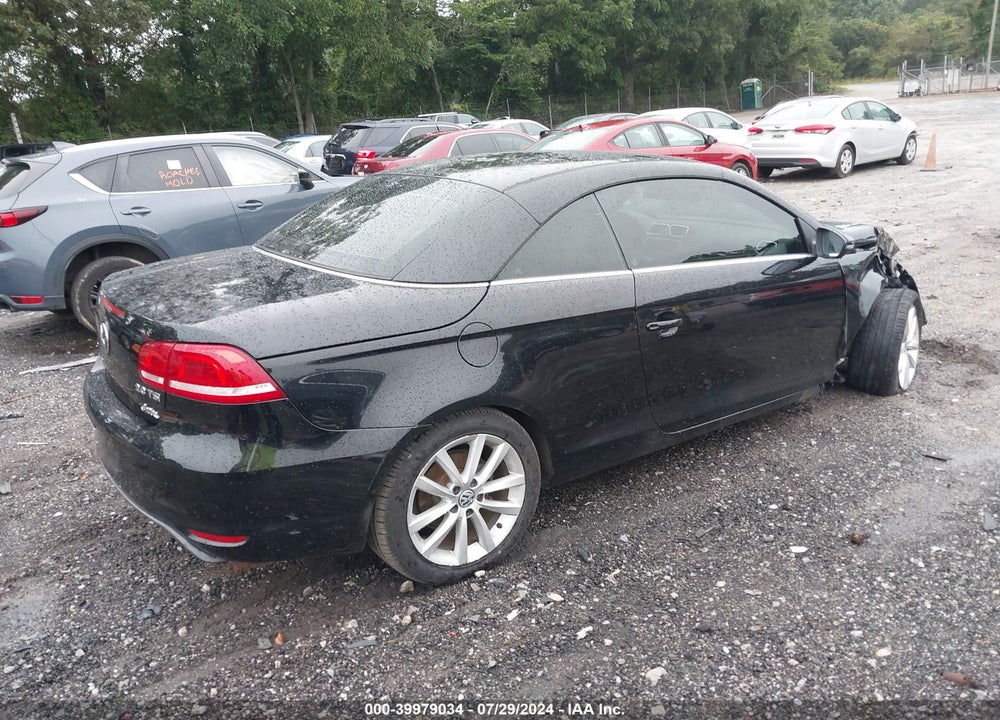 2013 VOLKSWAGEN EOS KOMFORT/SPORT VIN: WVWBW8AH4DV001137