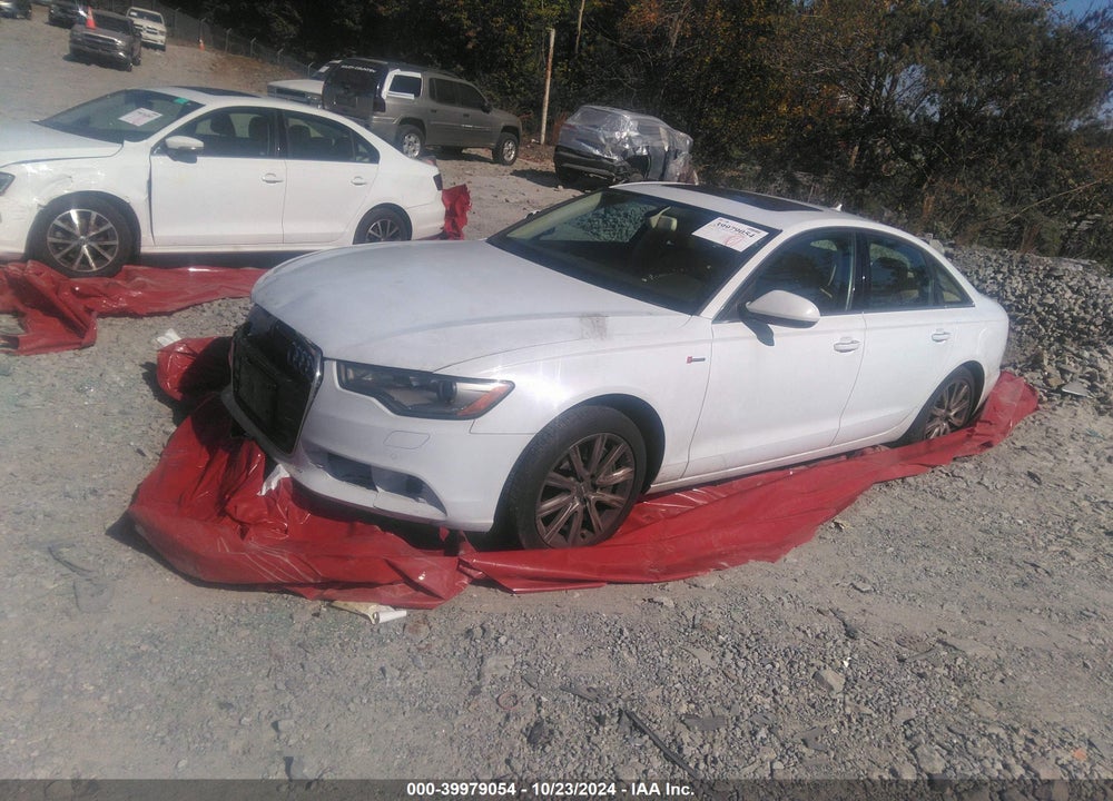 2014 AUDI A6 3.0T PREMIUM PLUS VIN: WAUFGAFC1EN024697