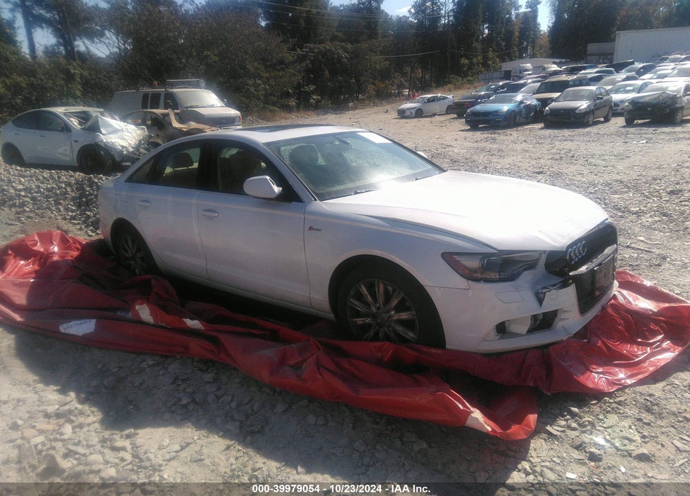 2014 AUDI A6 3.0T PREMIUM PLUS VIN: WAUFGAFC1EN024697