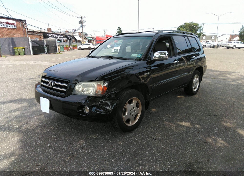 2006 TOYOTA HIGHLANDER SPORT V6 VIN: JTEEP21A760175323