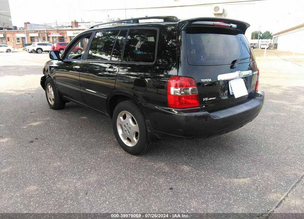 2006 TOYOTA HIGHLANDER SPORT V6 VIN: JTEEP21A760175323