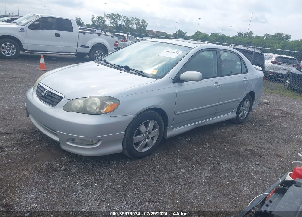 2006 TOYOTA COROLLA S VIN: 1NXBR32E66Z684476