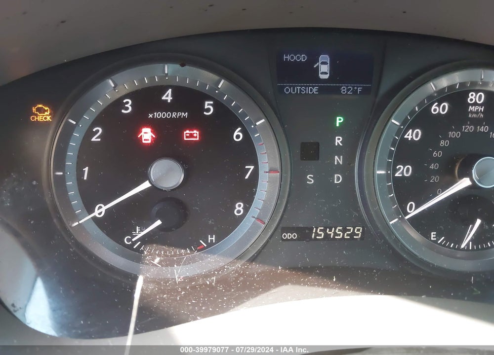 2008 LEXUS ES 350 VIN: JTHBJ46G982194494