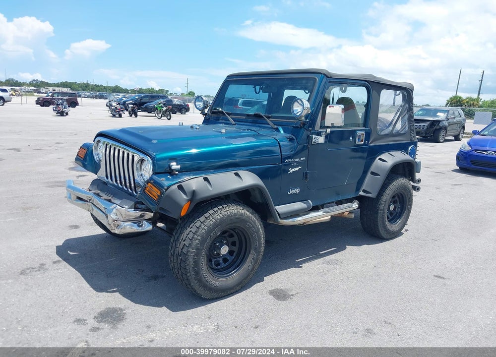 1997 JEEP WRANGLER SPORT VIN: 1J4FY19S5VP513749