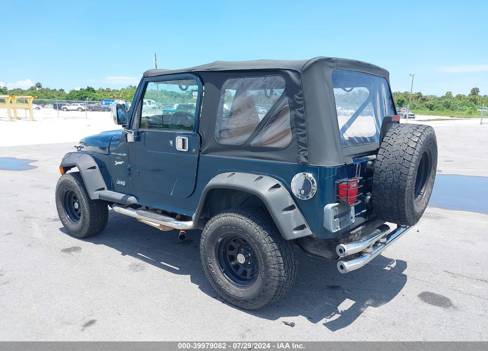 1997 JEEP WRANGLER SPORT VIN: 1J4FY19S5VP513749