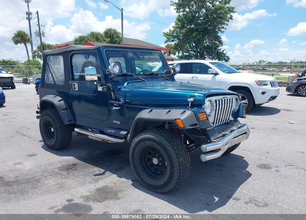 1997 JEEP WRANGLER SPORT VIN: 1J4FY19S5VP513749