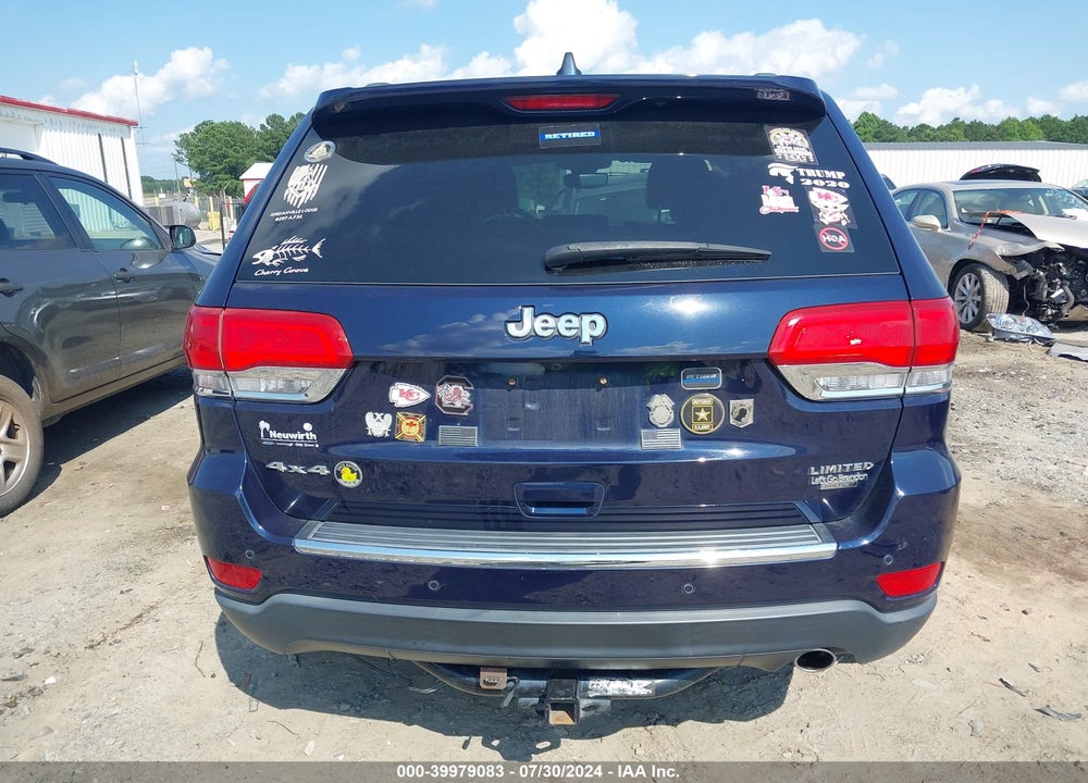 2018 JEEP GRAND CHEROKEE LIMITED 4X4 VIN: 1C4RJFBG8JC424754